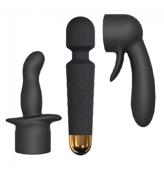1-Masażer + nakładki dorcel kit wanderful 20 trybów-1