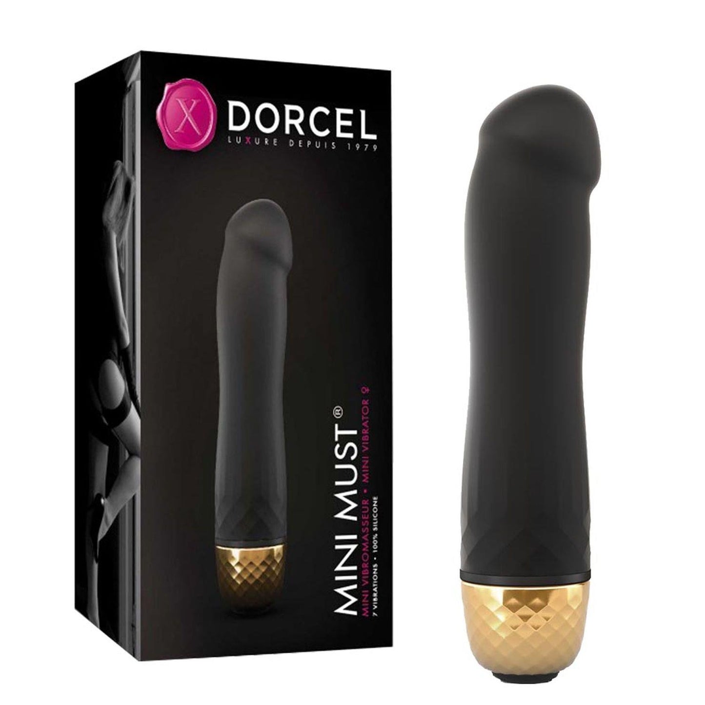 2-Wibrator klasyczny dorcel mini must 7trybów 12cm-2