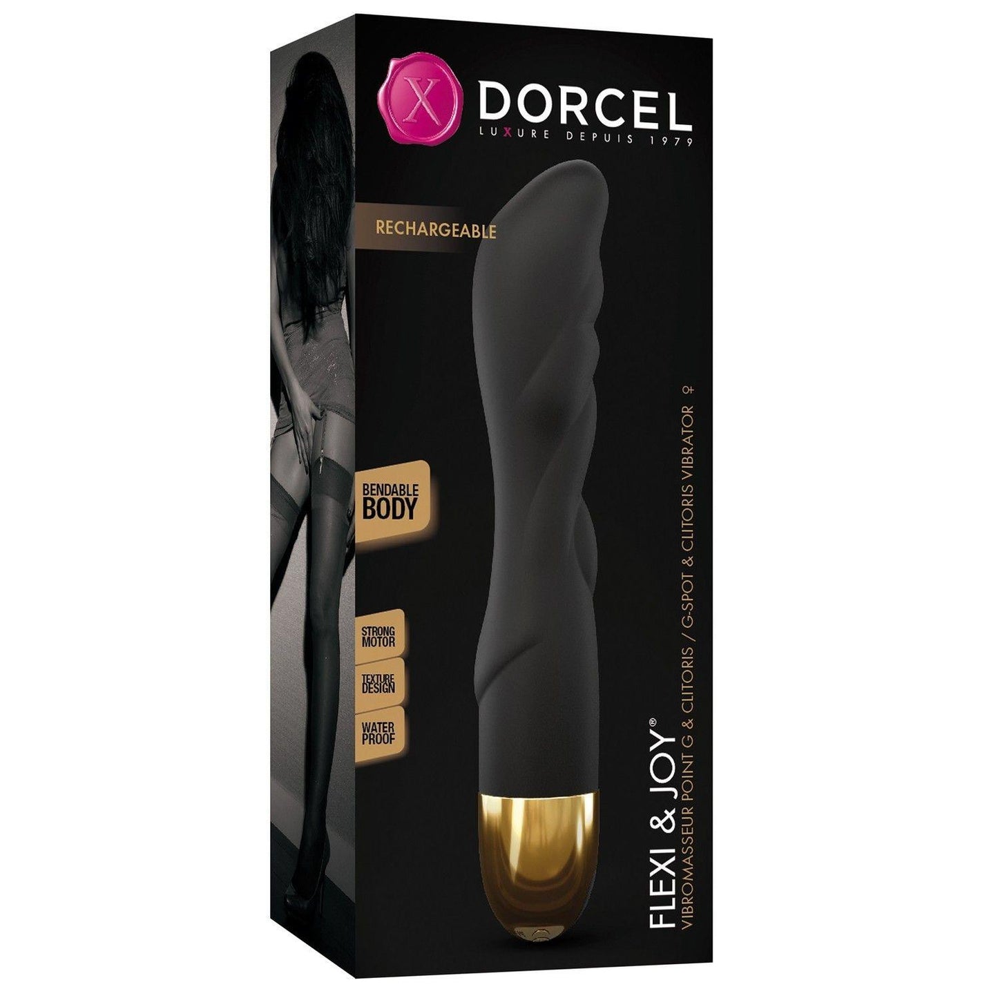 8-Wibrator do punktu g dorcel flexi joy 21cm 10tryb-8