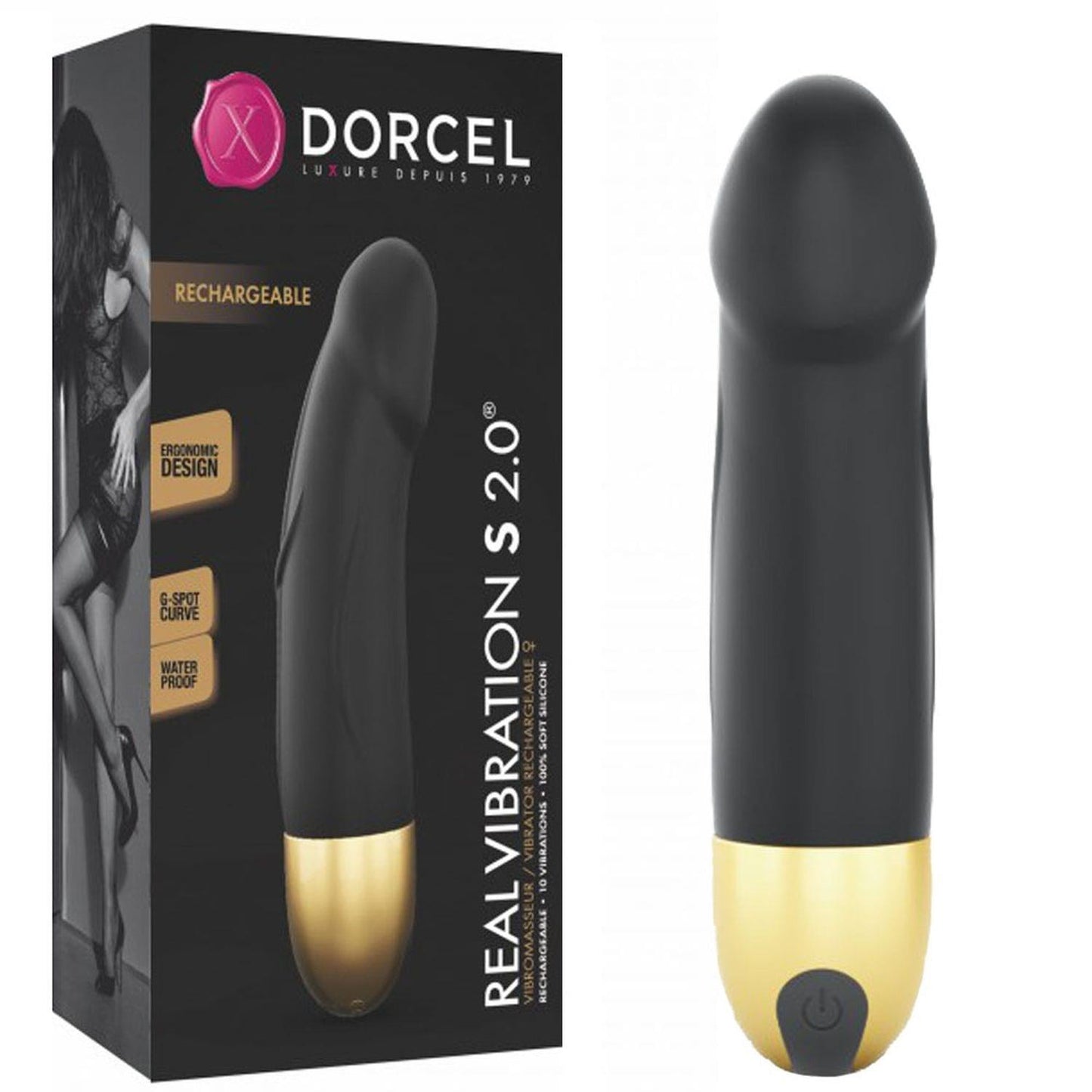 1-Wibrator realistyczny dorcel real vibrations 16cm-1