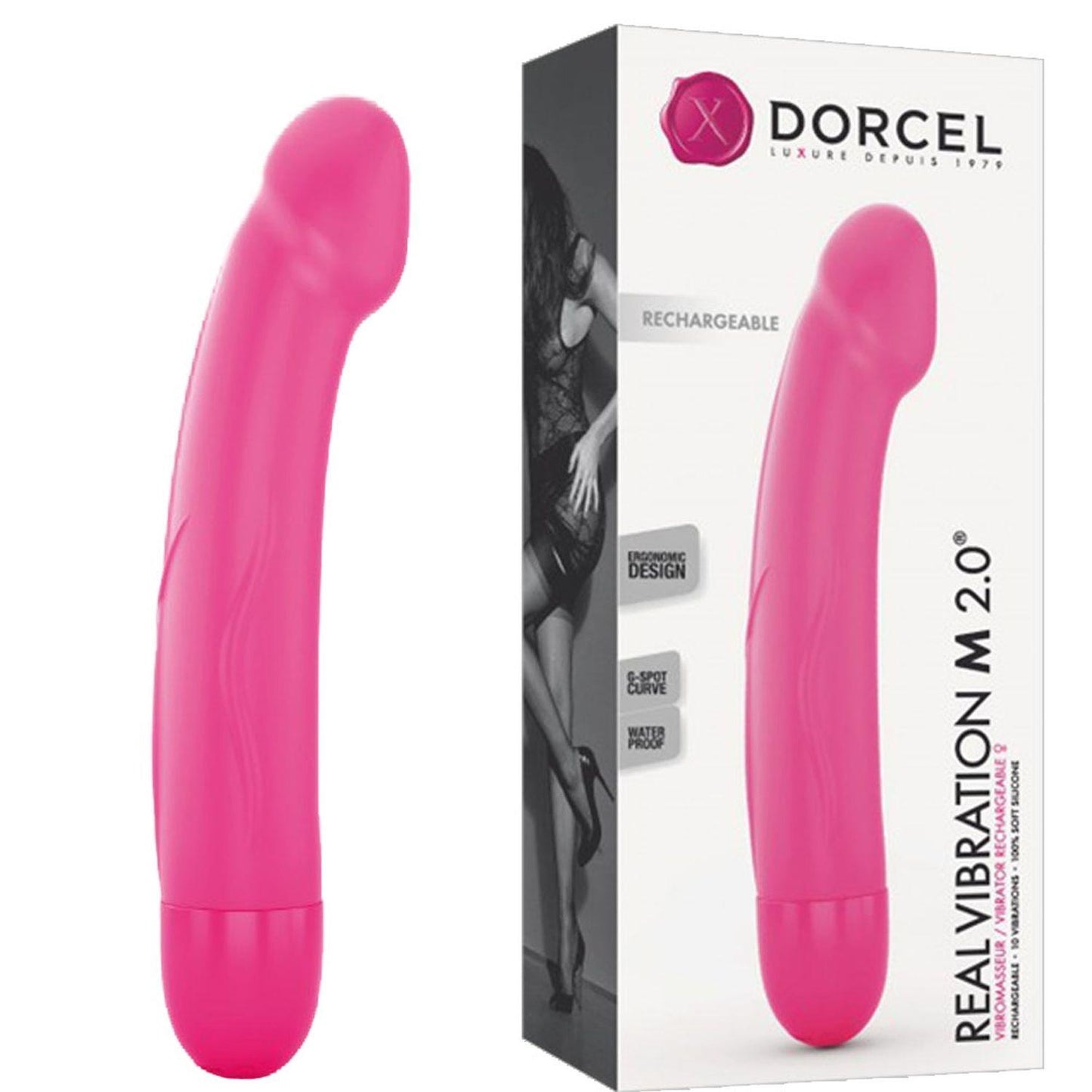 1-Wibrator realistyczny dorcel real vibrations 18cm-1