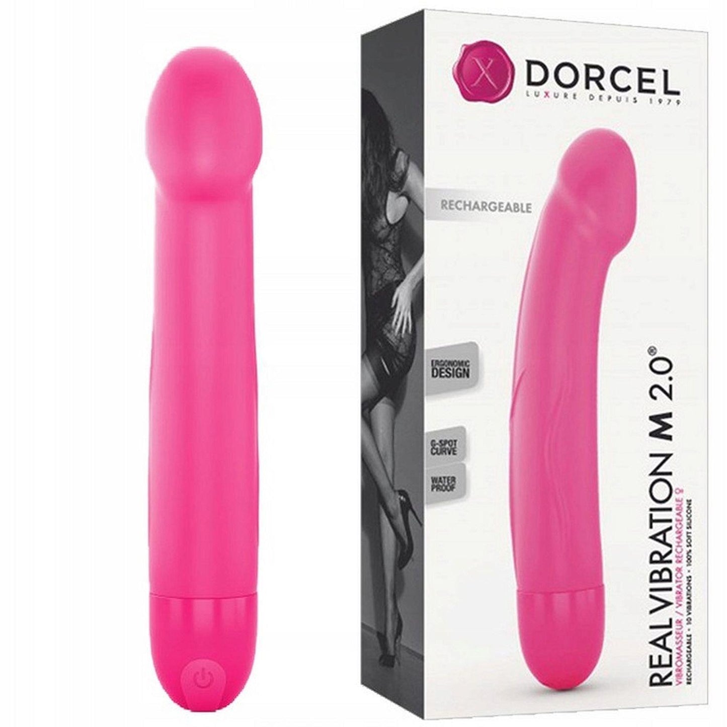 3-Wibrator realistyczny dorcel real vibrations 18cm-3