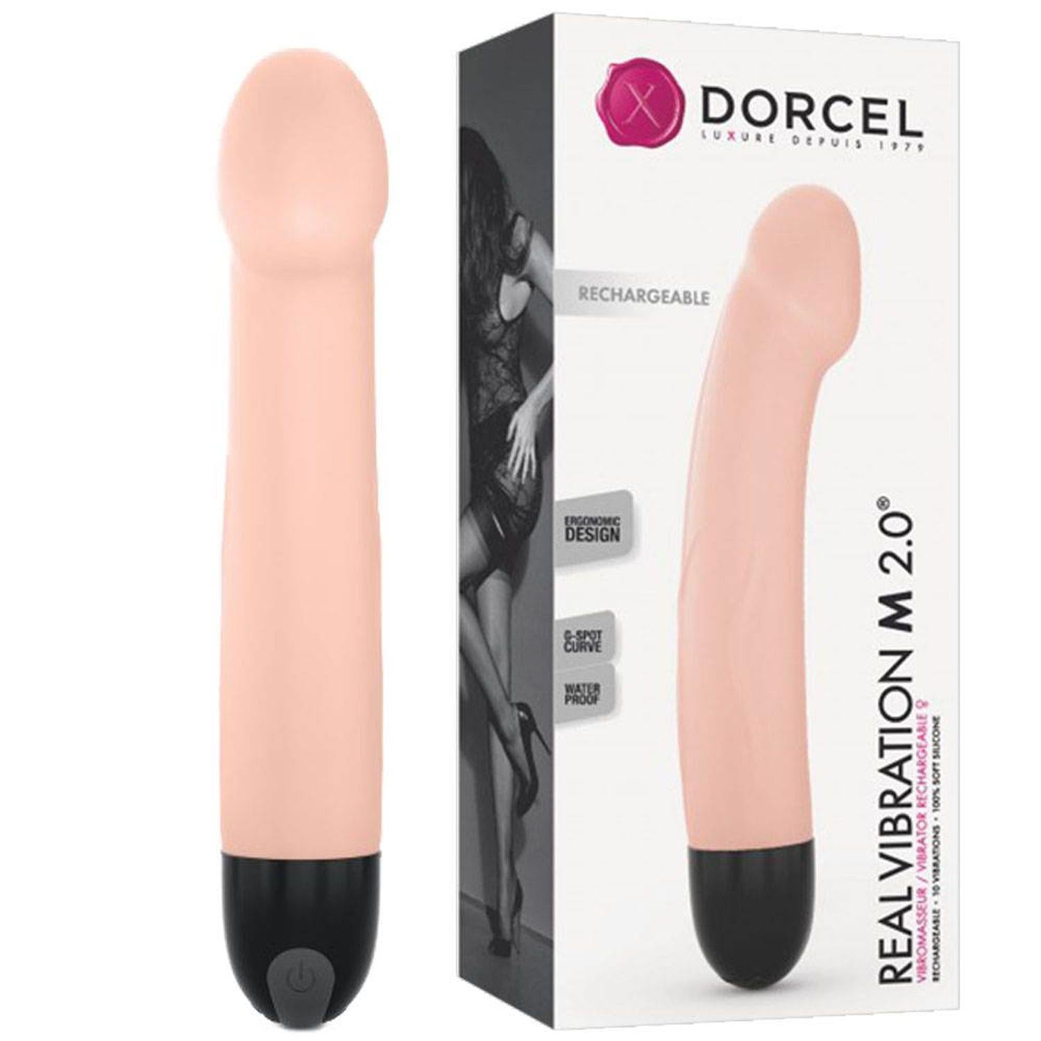 1-Wibrator realistyczny dorcel real vibrations 18cm-1