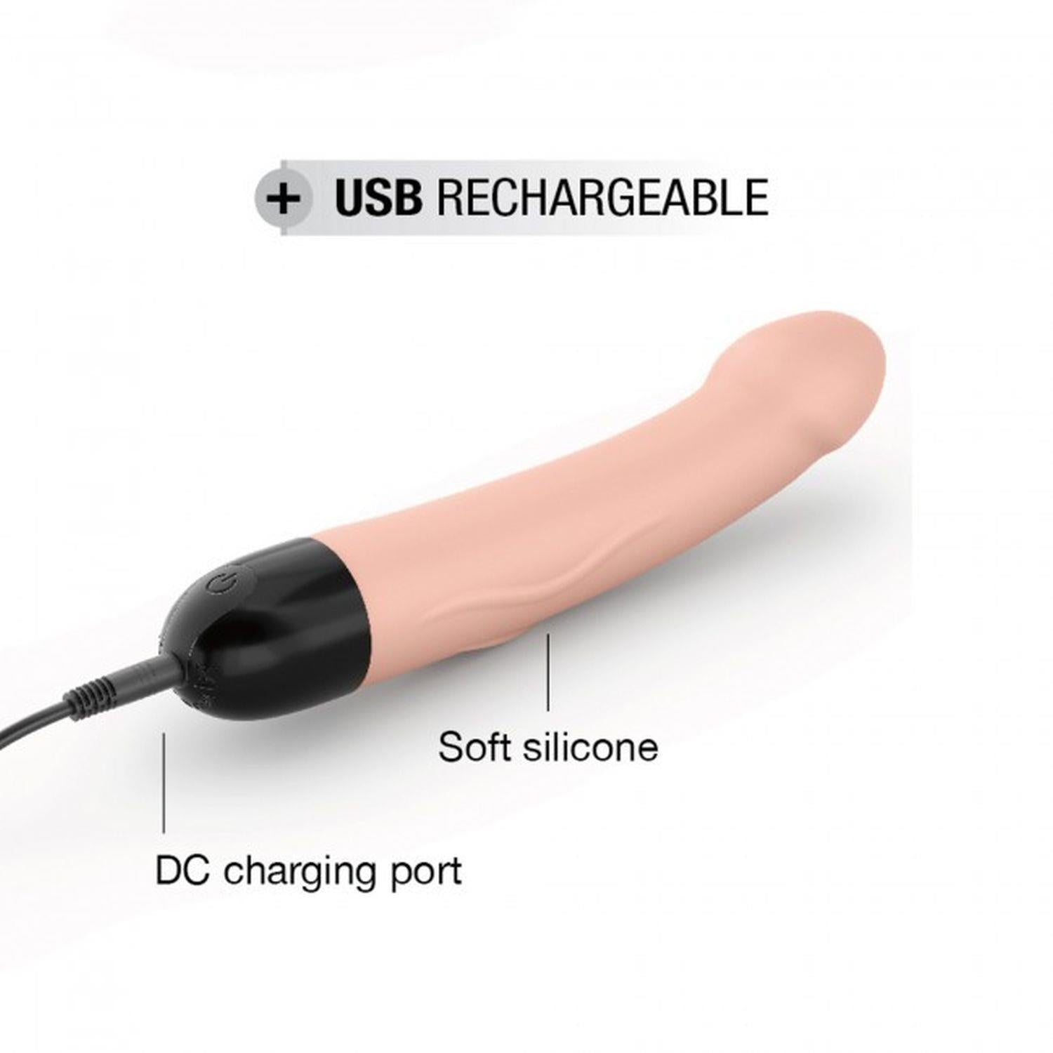 7-Wibrator realistyczny dorcel real vibrations 18cm-7