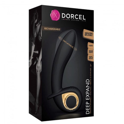 8-Pompowany wibrator dorcel deep expand 16cm 10 tryb-8