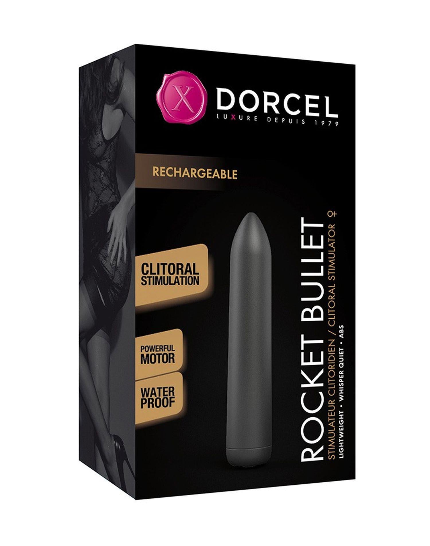 1-Mini wibrator dorcel rocket bullet 9cm 16trybów-1