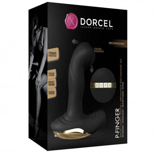 2-Stymulator prostaty pulsacje dorcel p-finger 7tryb-2