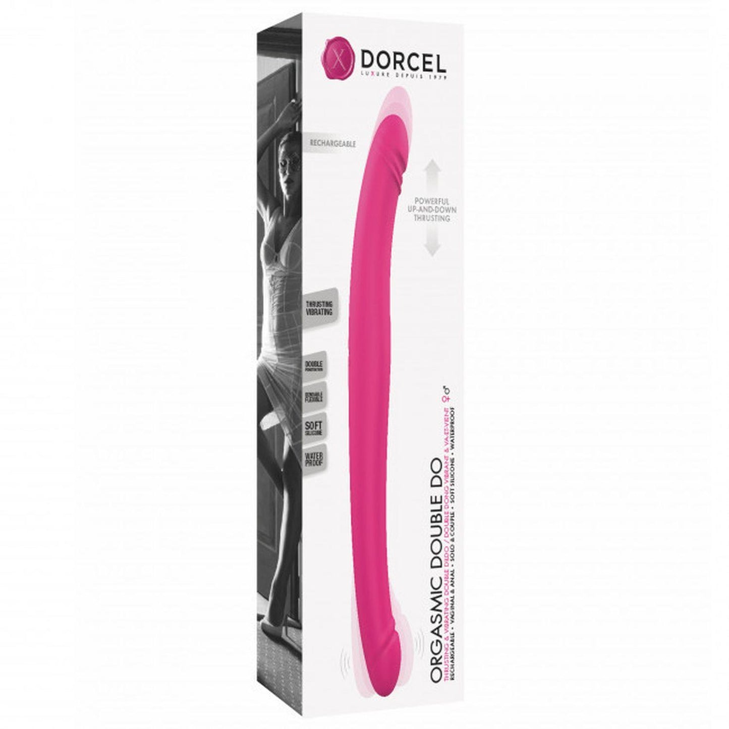 11-Dwustronny wibrator dorcel orgasmic double duo 45c-11
