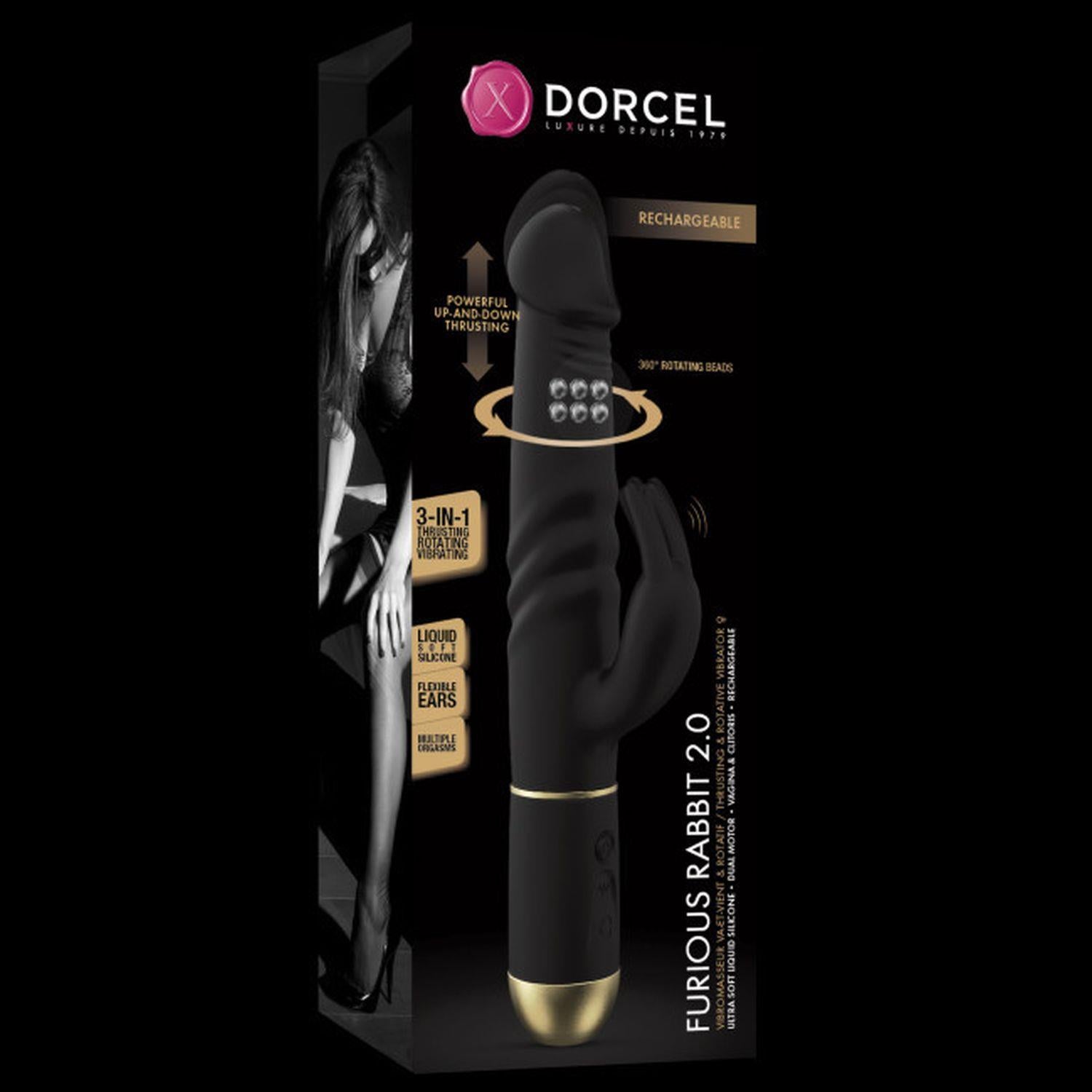 18-Wibrator króliczek posuw dorcel furious rabbit 27c-18