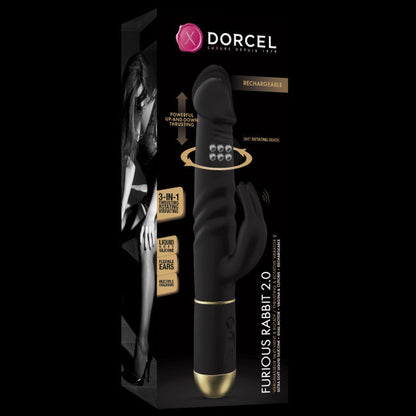 18-Wibrator króliczek posuw dorcel furious rabbit 27c-18