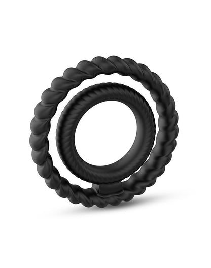 1-Pierścień na penis jądra podwójny dorcel dual ring-1