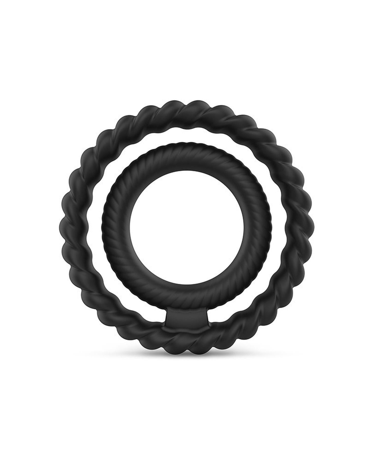 4-Pierścień na penis jądra podwójny dorcel dual ring-4