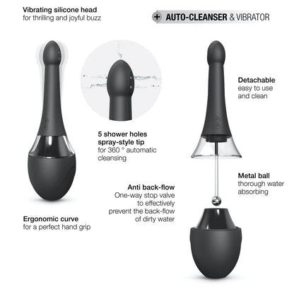 11-Gruszka analna wibrująca dorcel douche mate pro-11