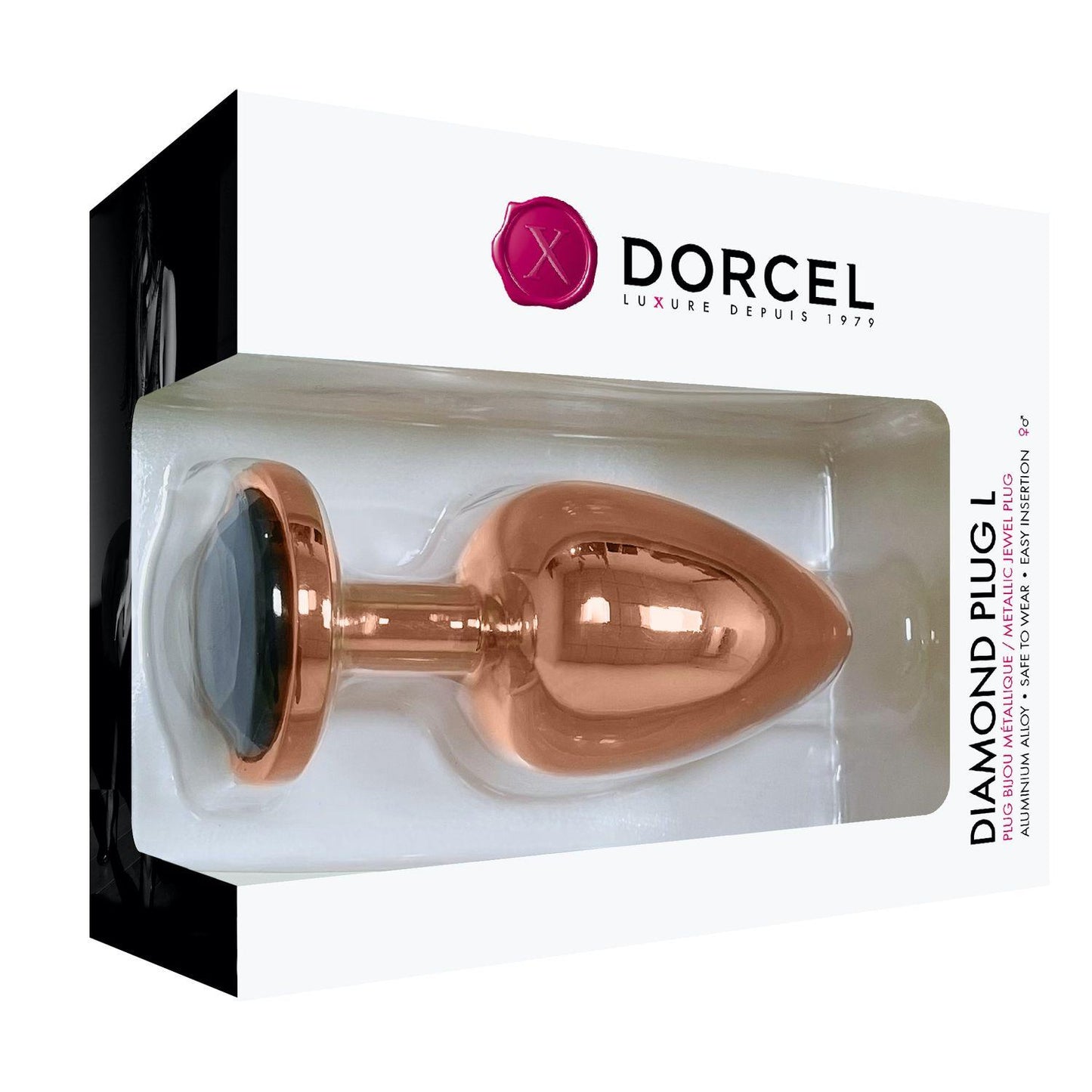 4-Ozdobny korek analny metal dorcel diamond plug 9cm-4