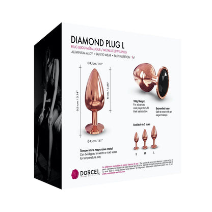 5-Ozdobny korek analny metal dorcel diamond plug 9cm-5