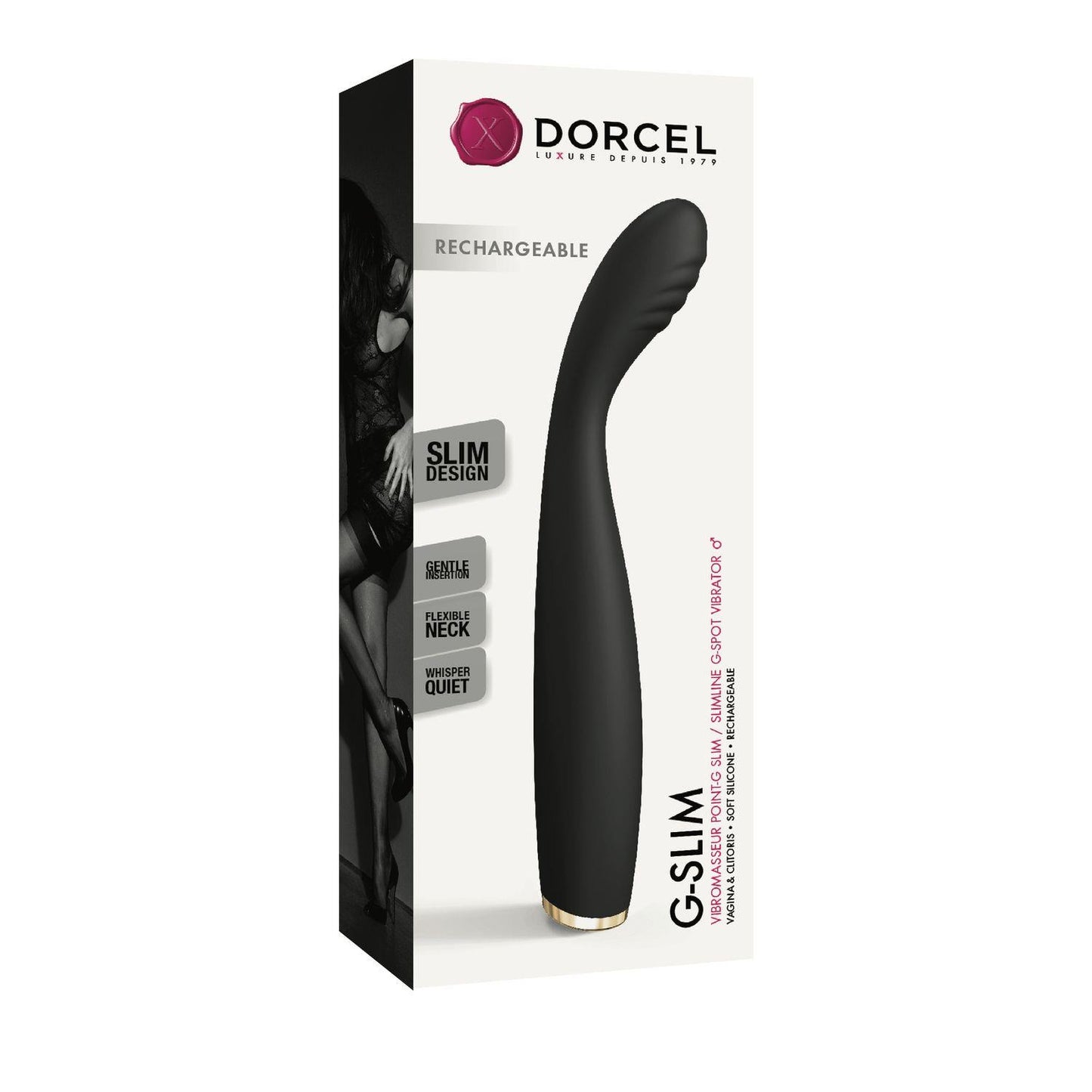 7-Wibrator do punktu g dorcel g-slim 19cm 10 trybów-7