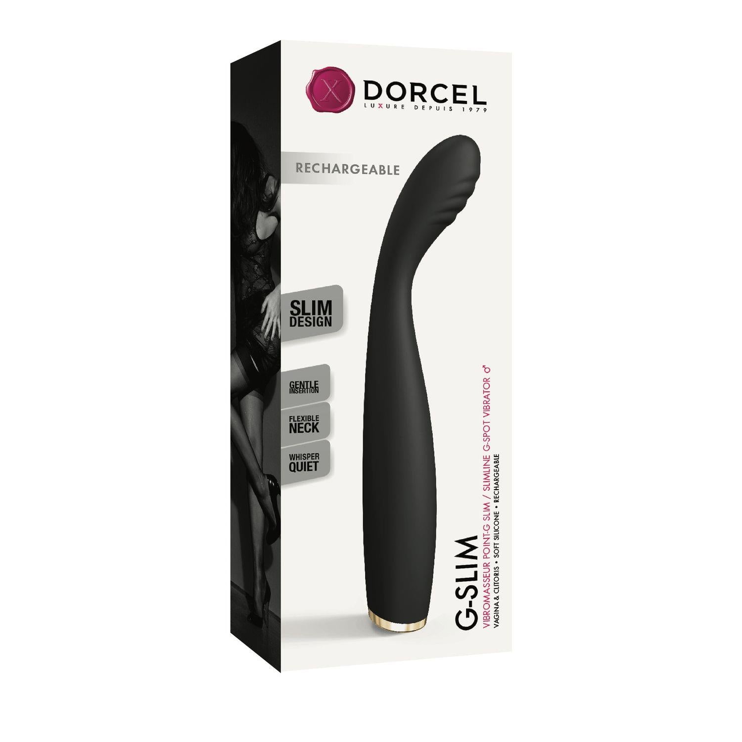 7-Wibrator do punktu g dorcel g-slim 19cm 10 trybów-7