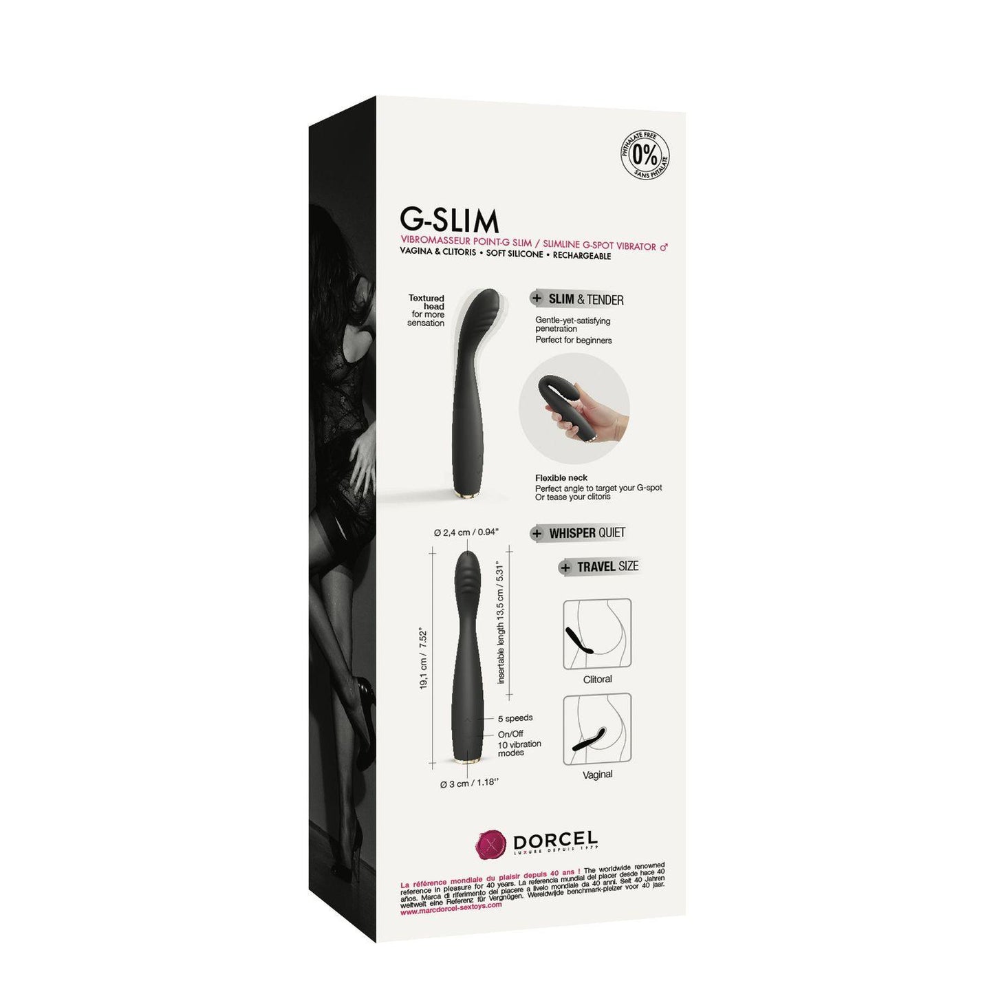 8-Wibrator do punktu g dorcel g-slim 19cm 10 trybów-8