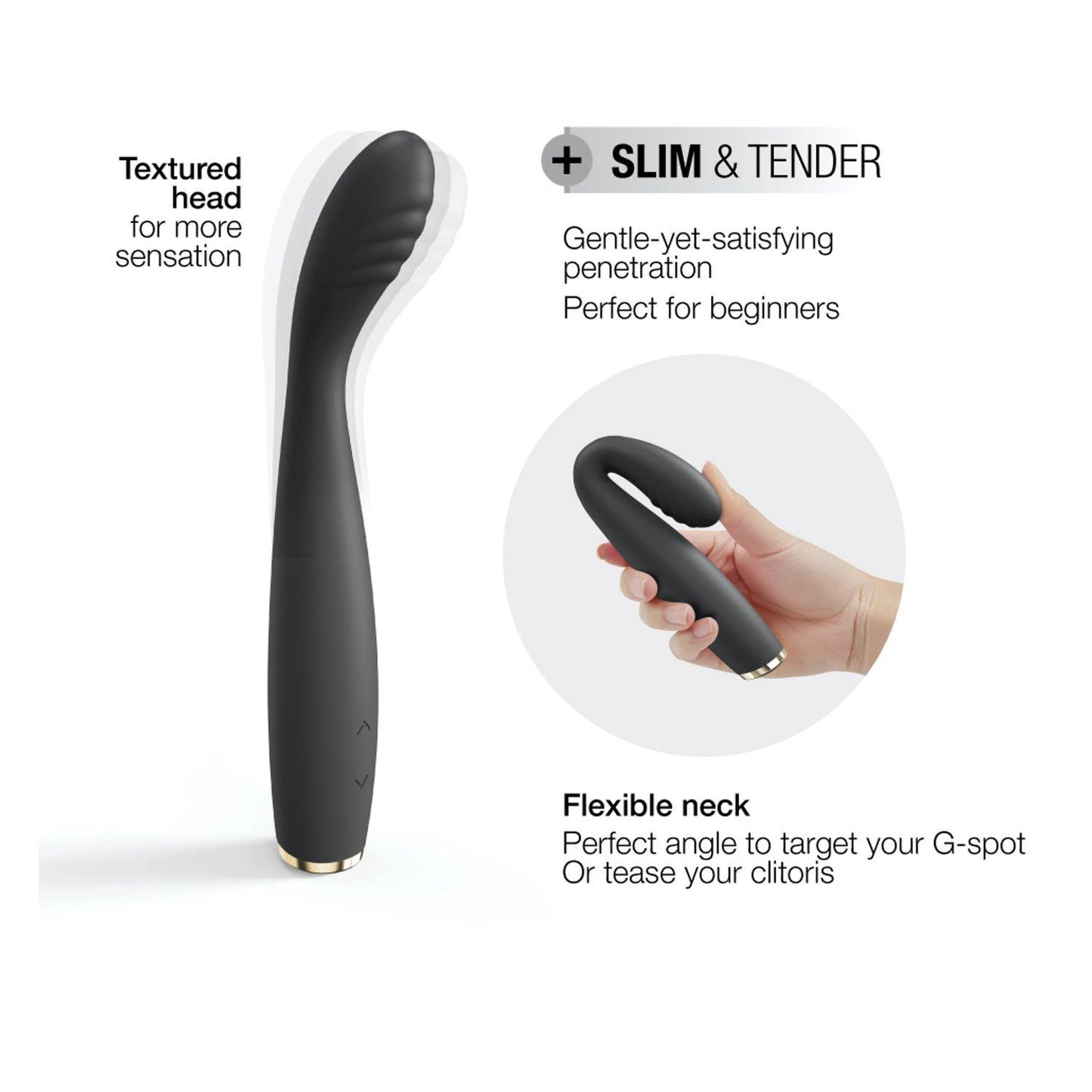 9-Wibrator do punktu g dorcel g-slim 19cm 10 trybów-9
