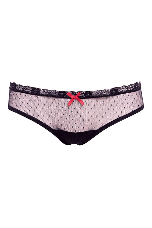 5-BARELY BARE PEEK A BOO BUTT BLACK-5