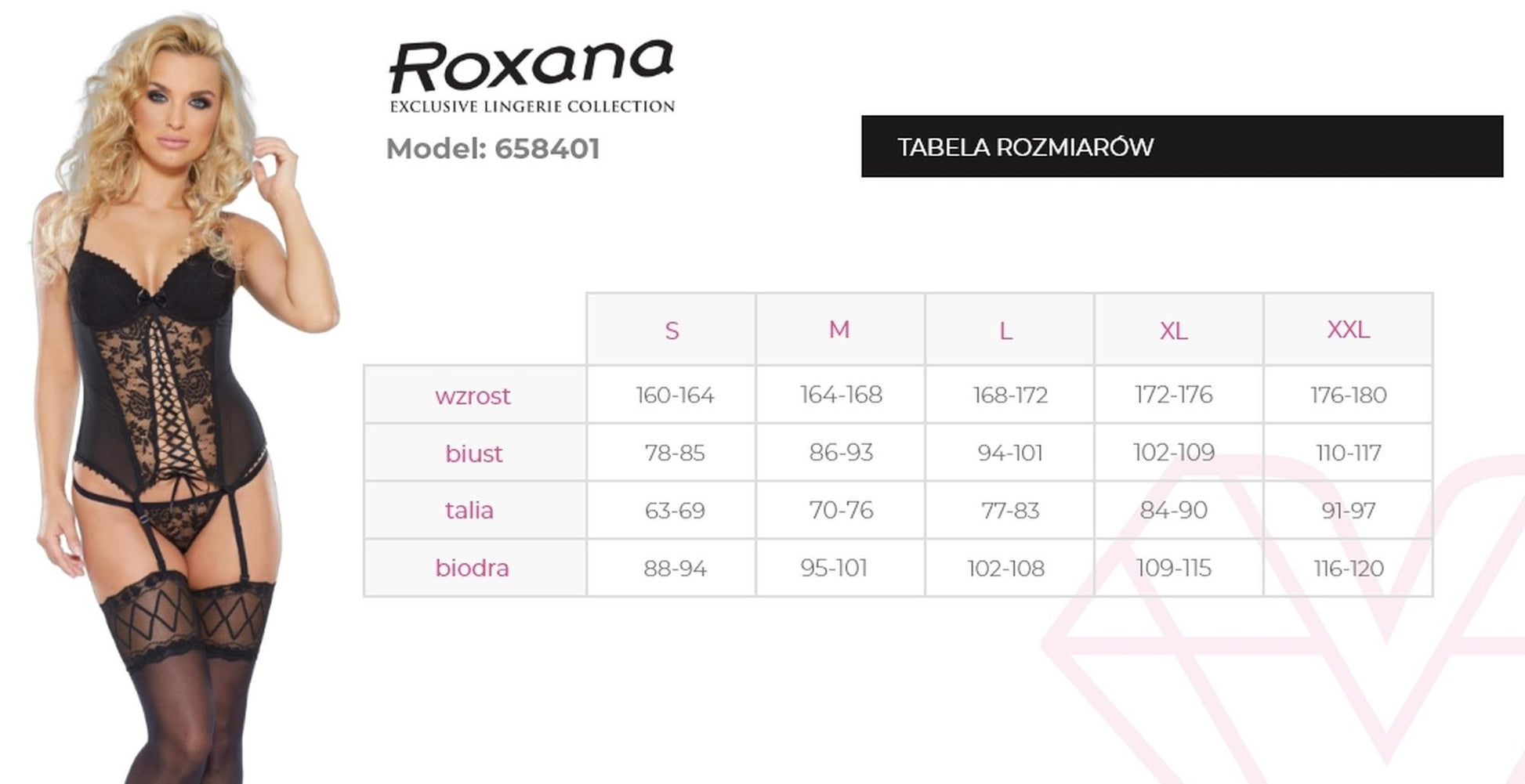 4-Gorset i stringi 6584 XL-4