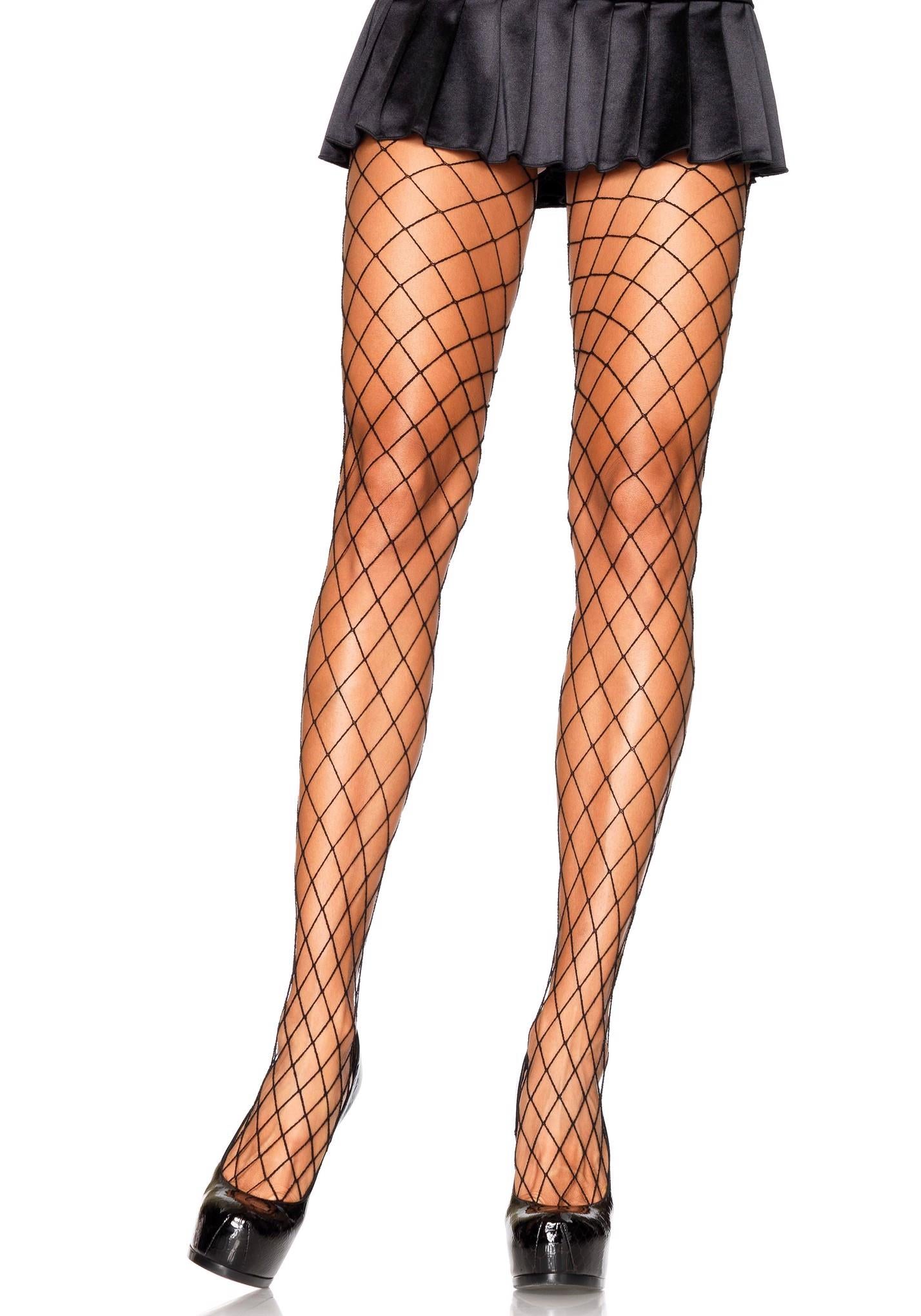 1-Bielizna-SPANDEX DIAMOND PANTYHOSE  OS-1