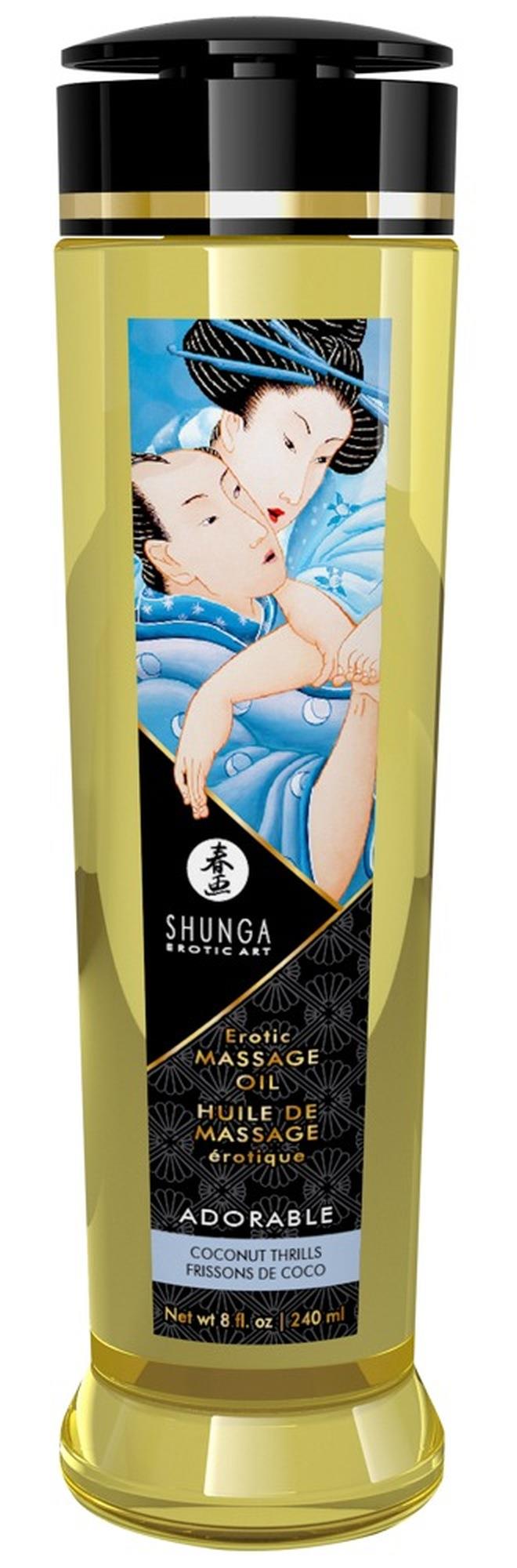 1-Olejek do masażu erotycznego Shunga Adorable 240ml-1