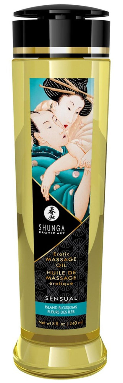 1-Massage Oil Sensual ISLAND BLOSSOMS-1