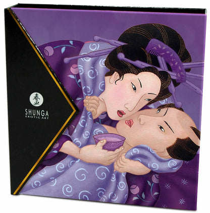 6-Zestaw świeca olejek żel do masażu Shunga exotic-6