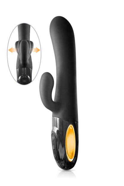 2-RABBIT MY VISCOUNTESS BLACK EMPIRE VIBRATOR-2