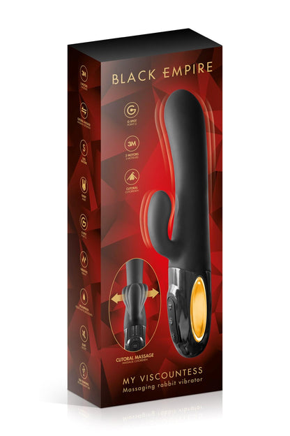 3-RABBIT MY VISCOUNTESS BLACK EMPIRE VIBRATOR-3