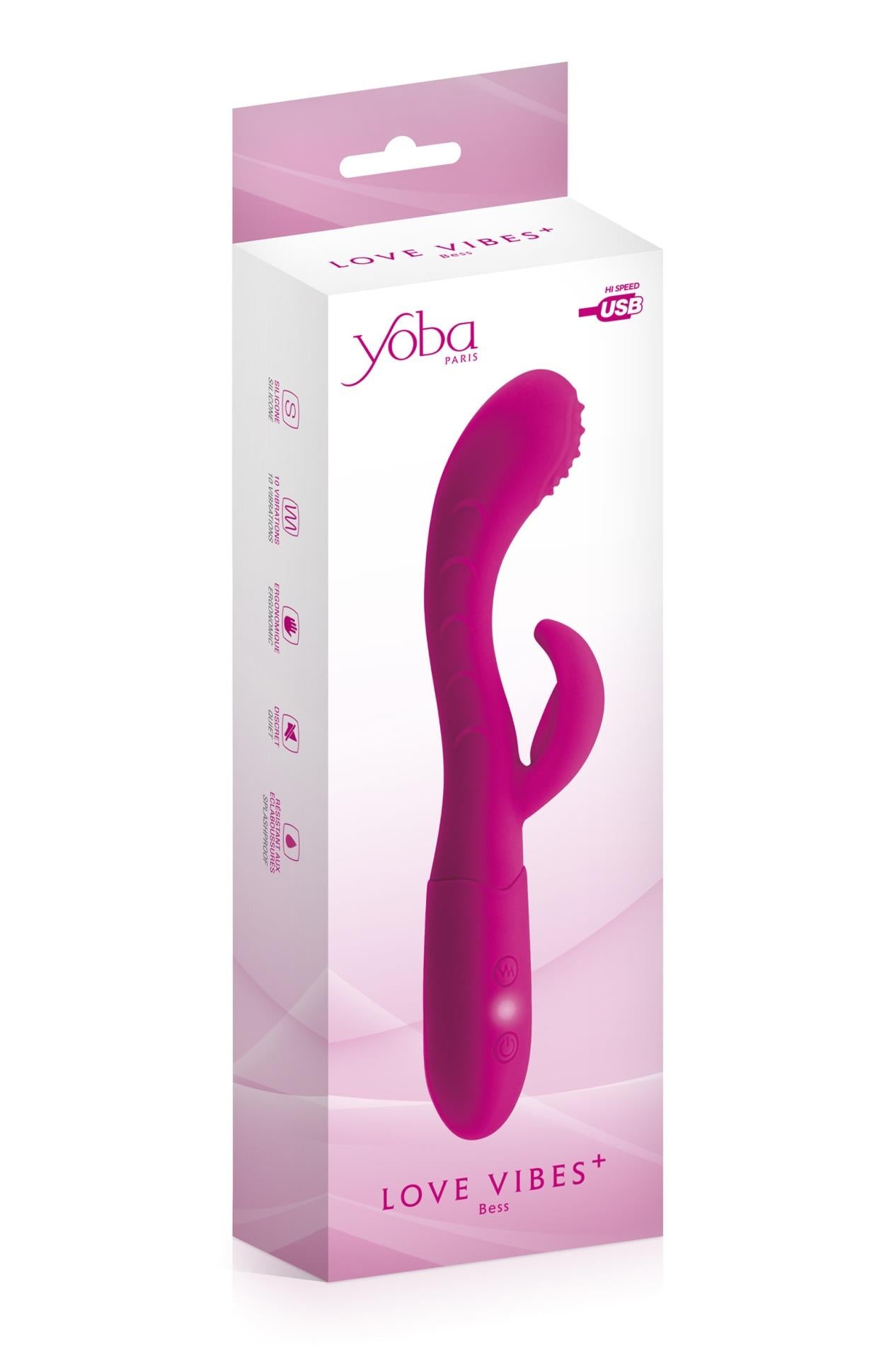 3-RABBIT YOBA + BESS VIBRATOR RABBIT USB-3