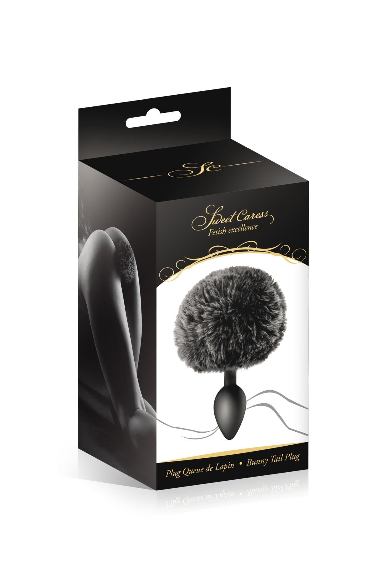 2-BLACK POMPOM ANAL PLUG-2