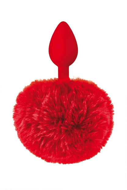 1-RED POMPOM ANAL PLUG-1