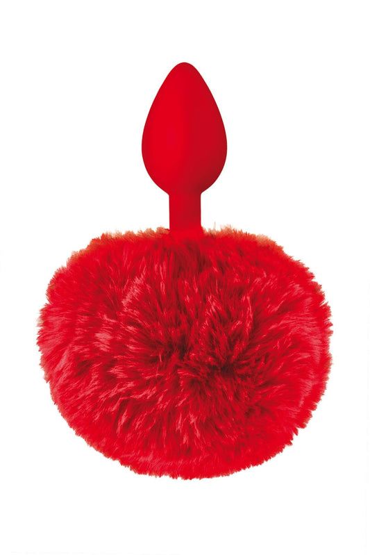 1-RED POMPOM ANAL PLUG-1