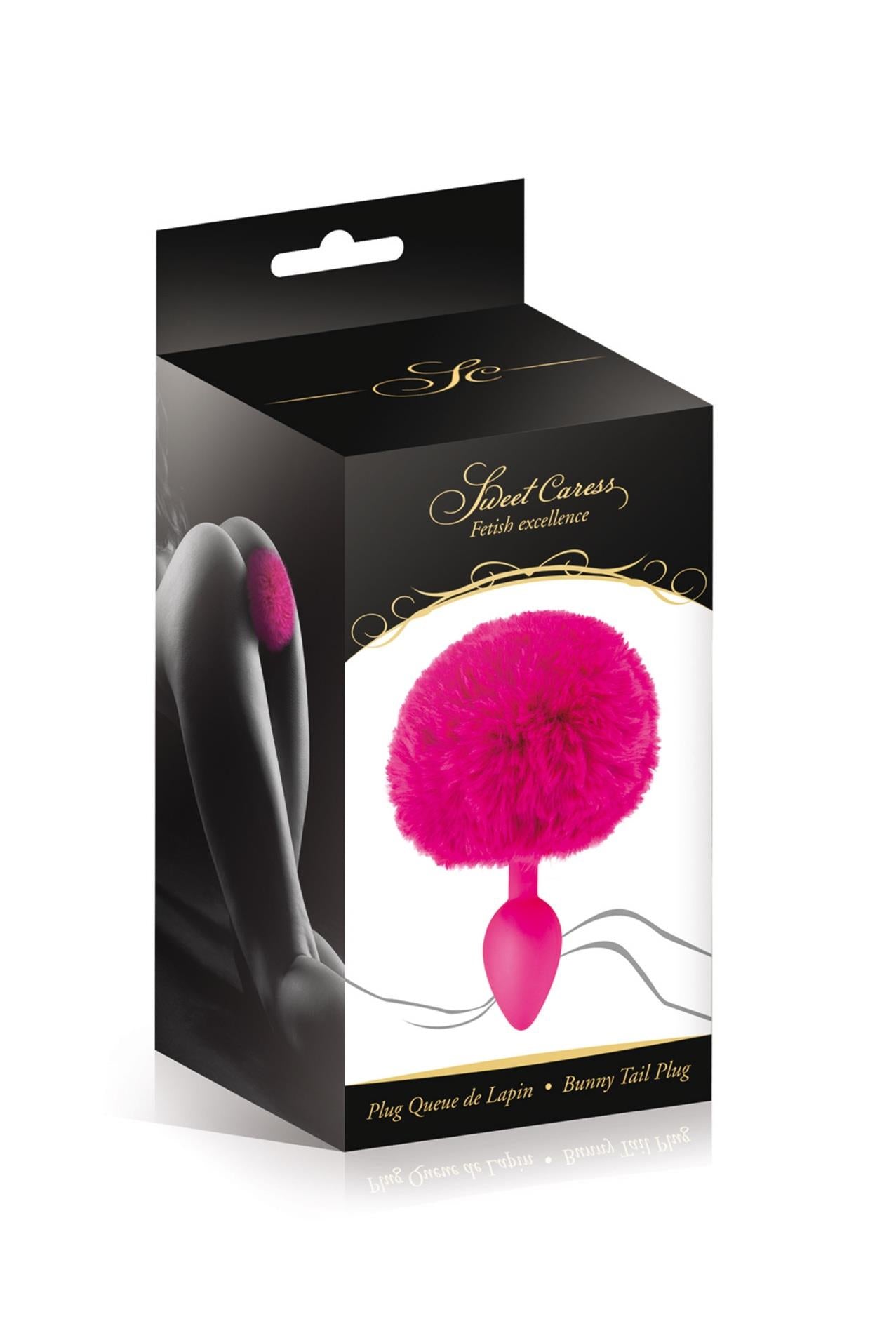 2-POMPOM FUCHSIA ANAL PLUG-2