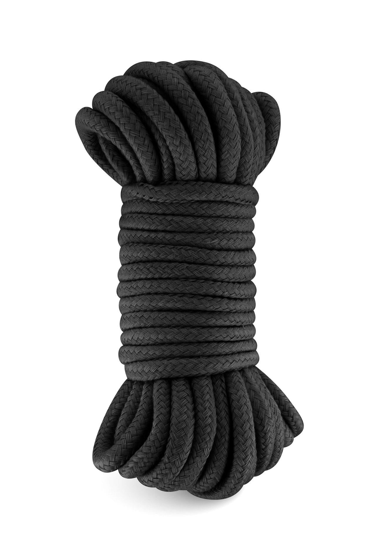 1-SM BONDAGE ROPE BLACK 10M (Size: T2)-1