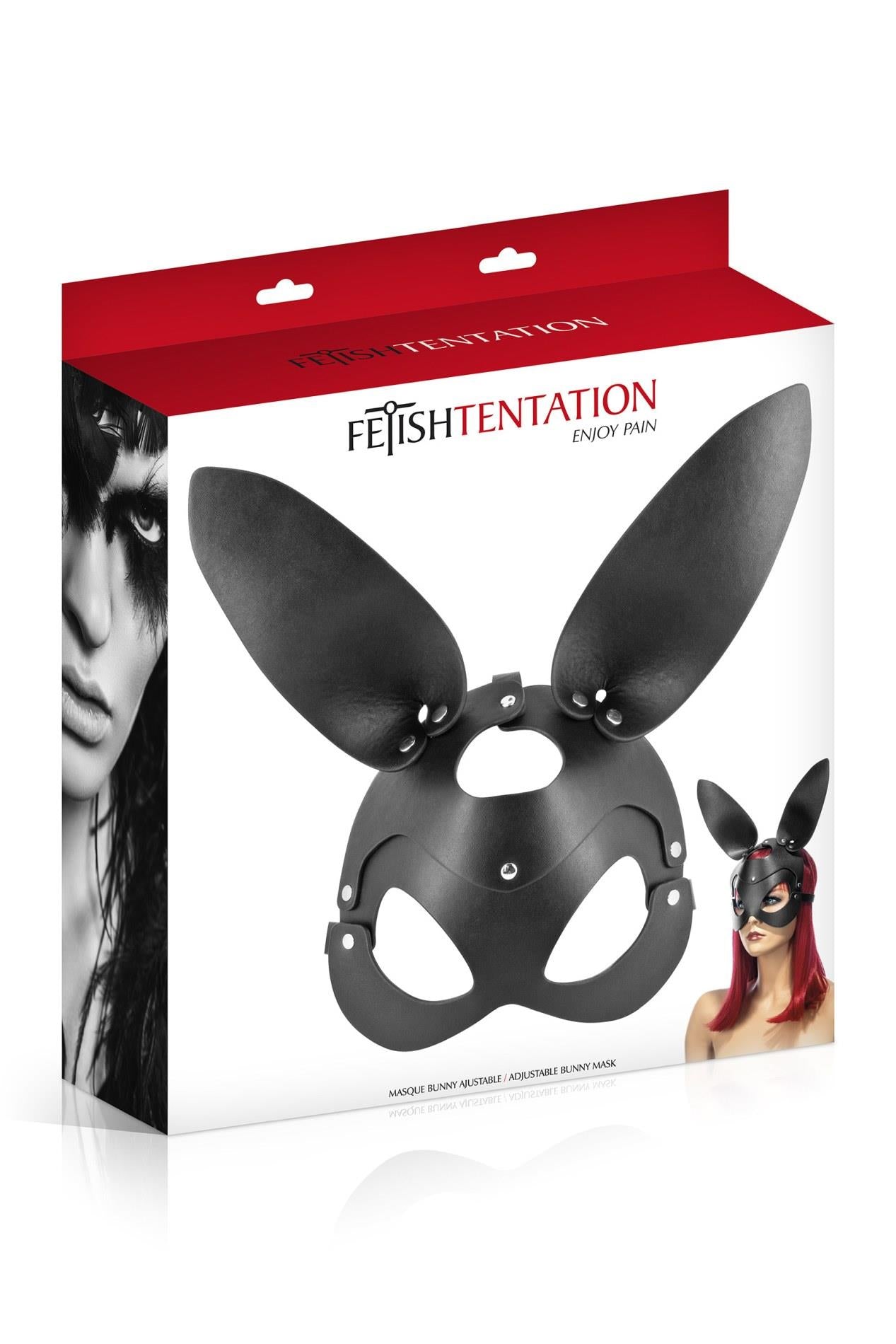 2-FETISH ADJUSTABLE BUNNY MASK-2