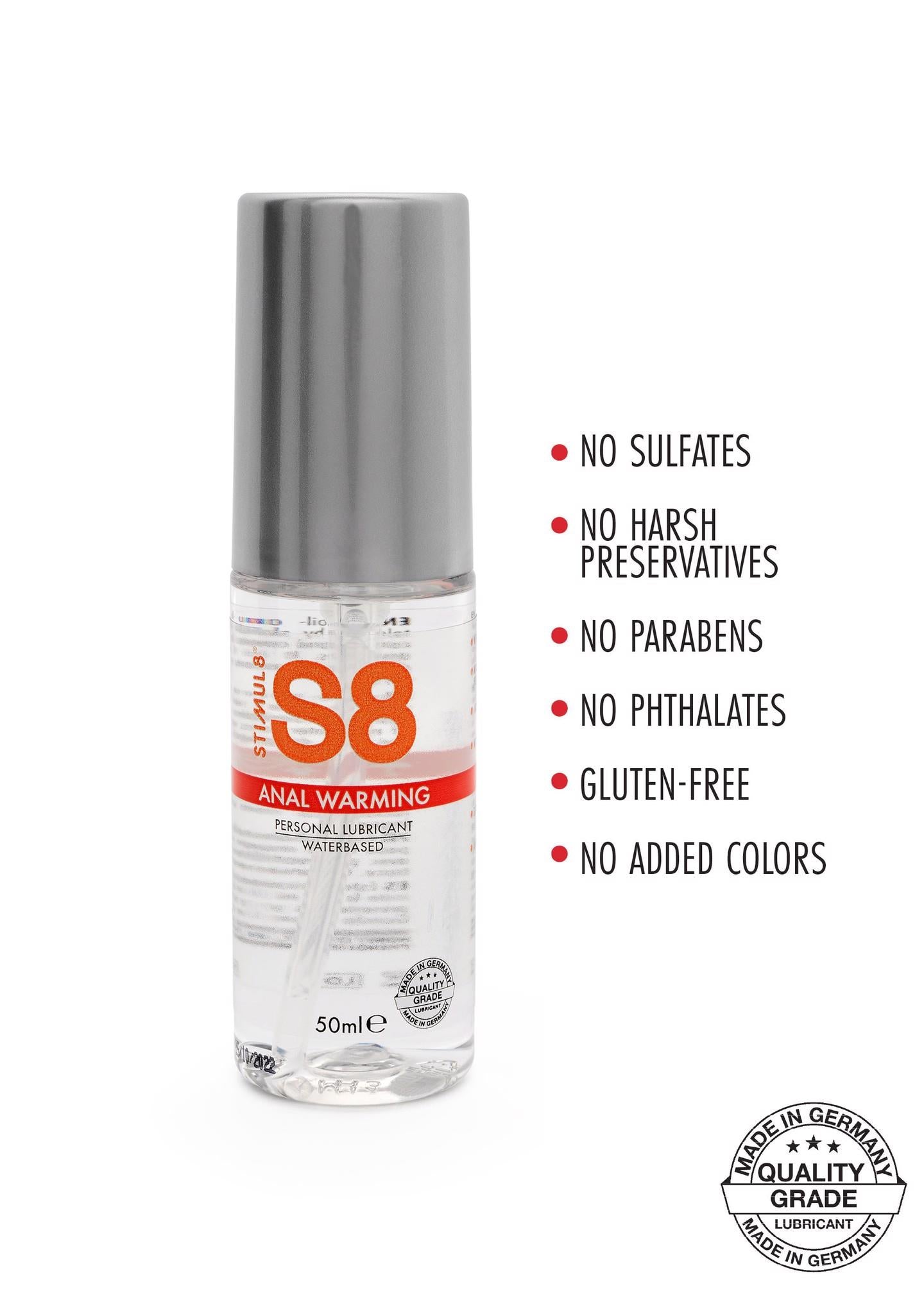 2-Żel-S8 Warming WB Anal Lube 50ml-2