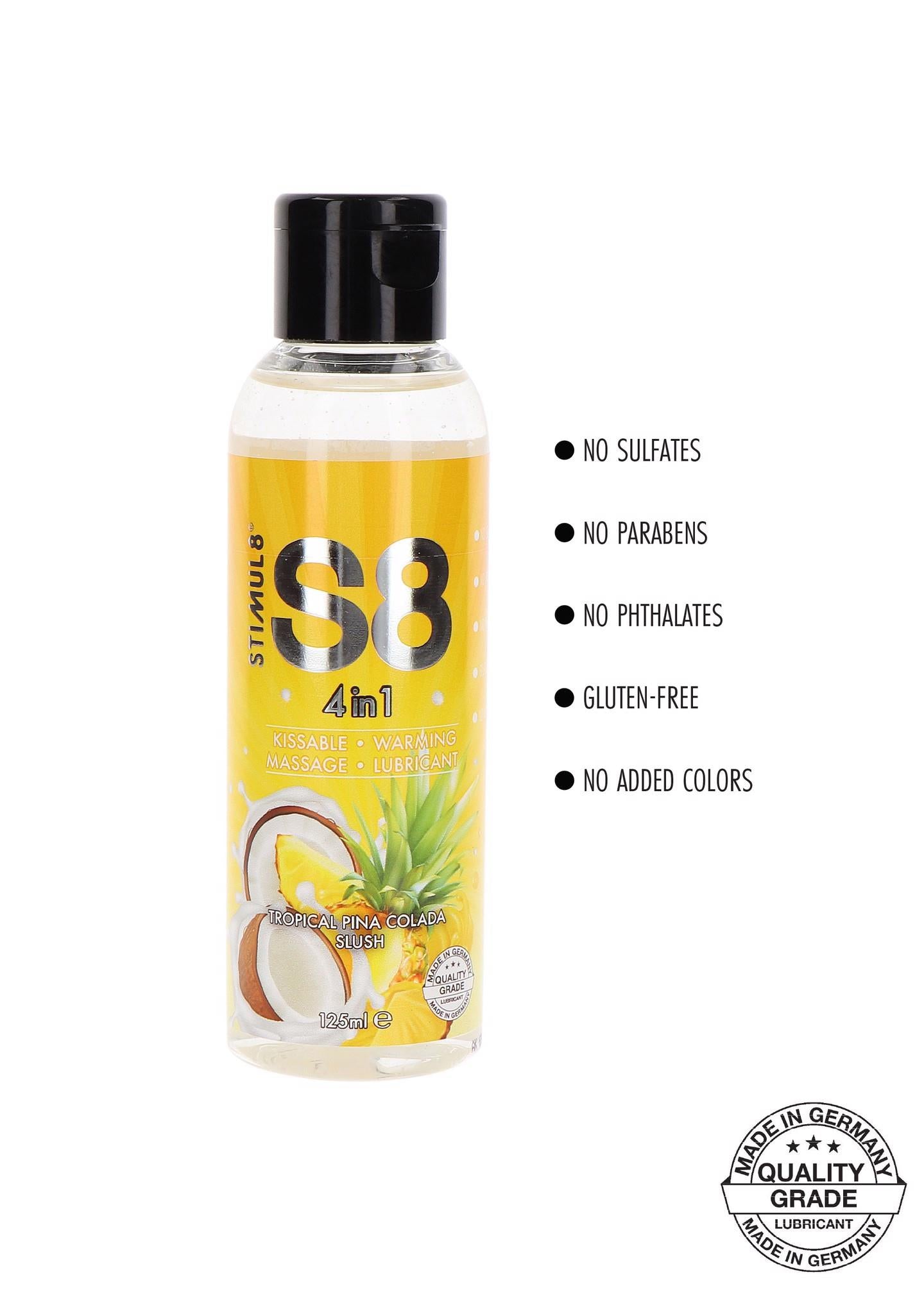 3-S8 4-in-1 Dessert Lube 125ml Pineapple-3