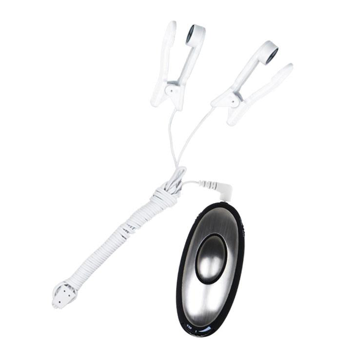 2-Elektrostymulacja sutek piersi klamry zestaw bdsm-2
