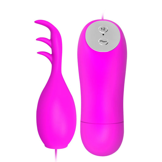 2-Stymulator łechtaczki w kształcie waginy z pilotem-2