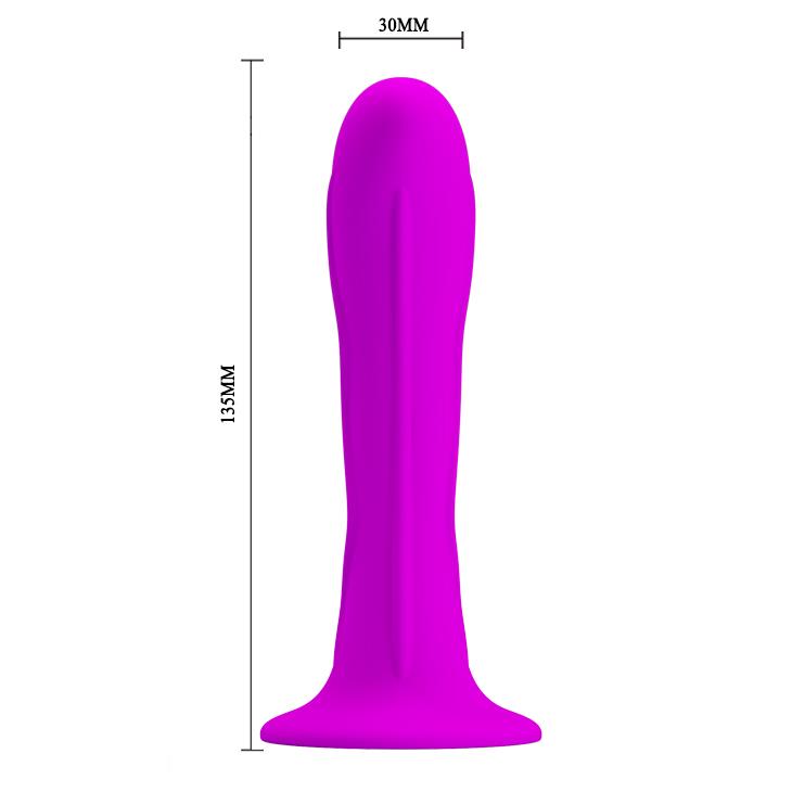 9-Plug analny silikonowy na przyssawce unisex korek-9