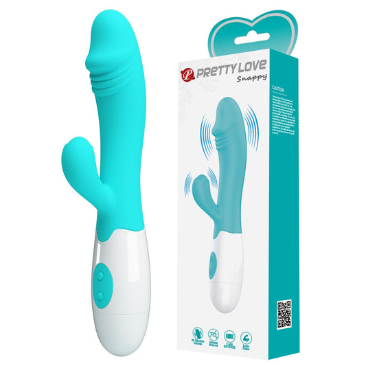 1-PRETTY LOVE - Snappy light blue, 30 vibration functions-1