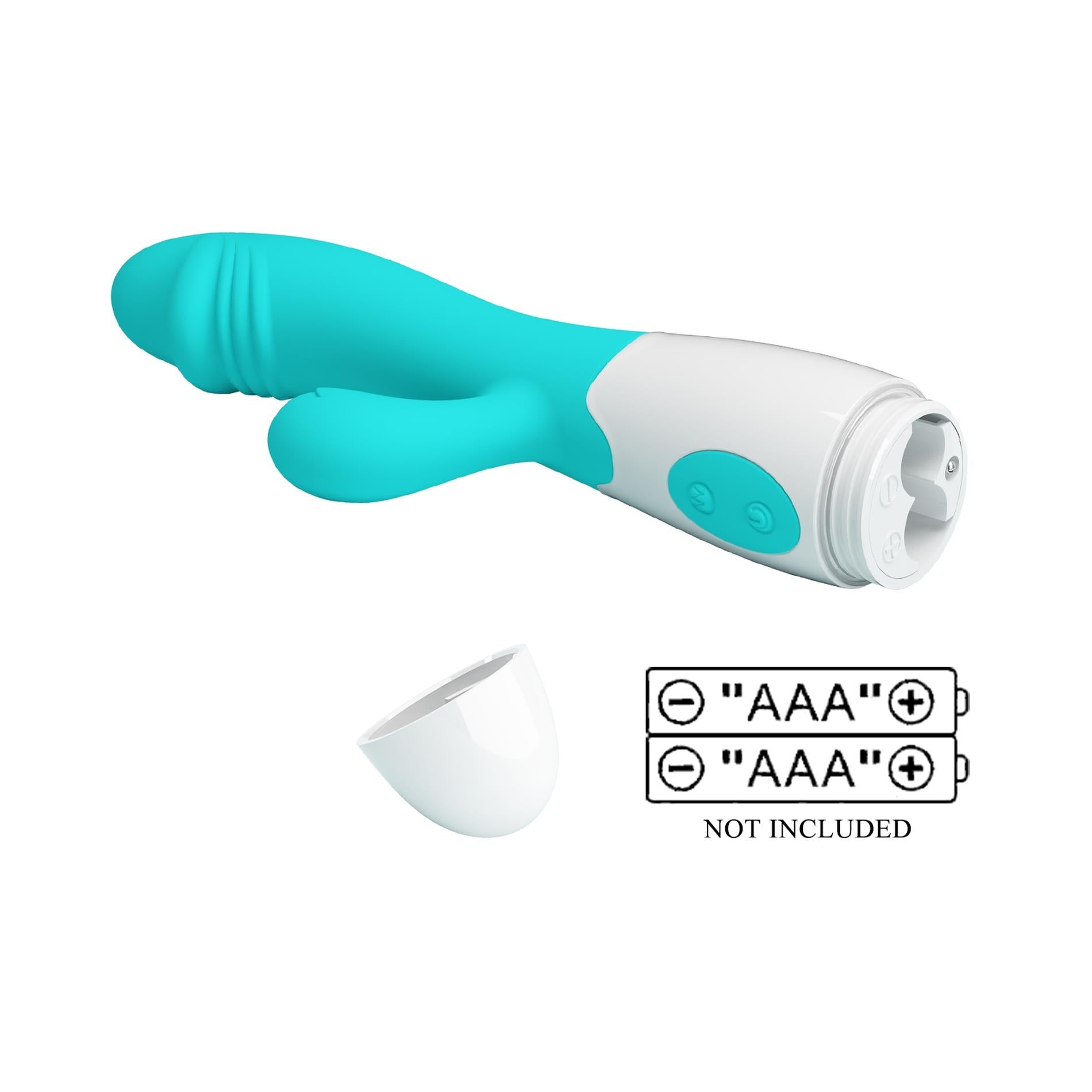 7-PRETTY LOVE - Snappy light blue, 30 vibration functions-7