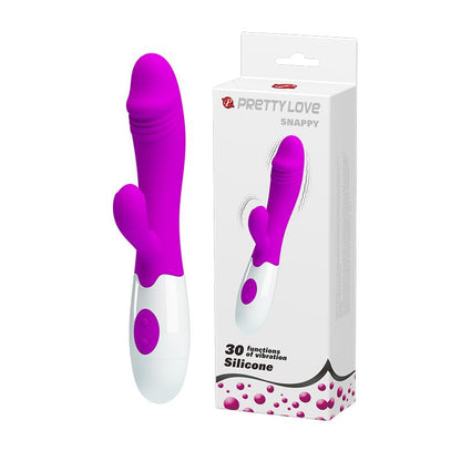 1-Króliczek wibrator z sex masażerem 19cm 30 trybów-1
