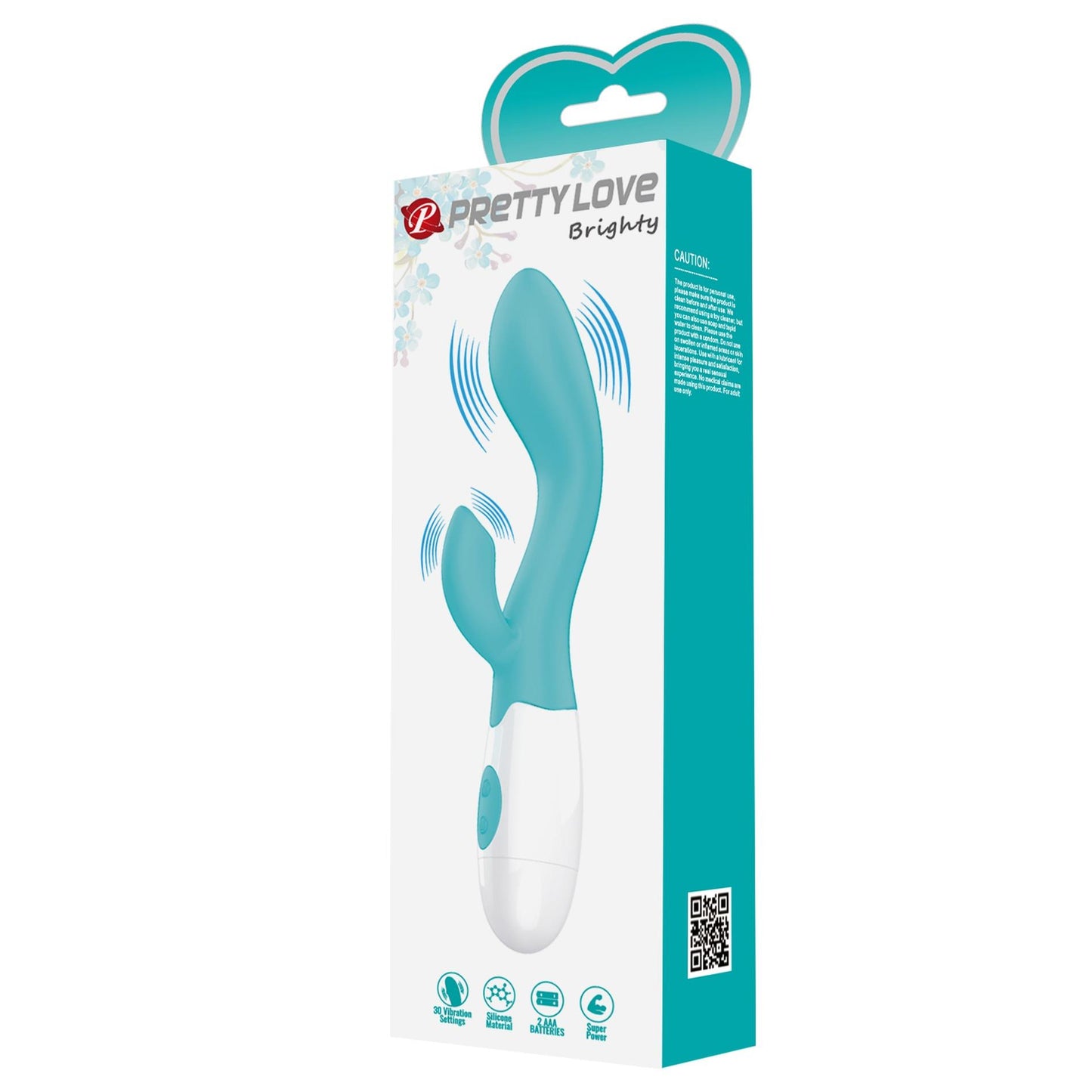 9-PRETTY LOVE - Brighty light blue, 30 vibration functions-9