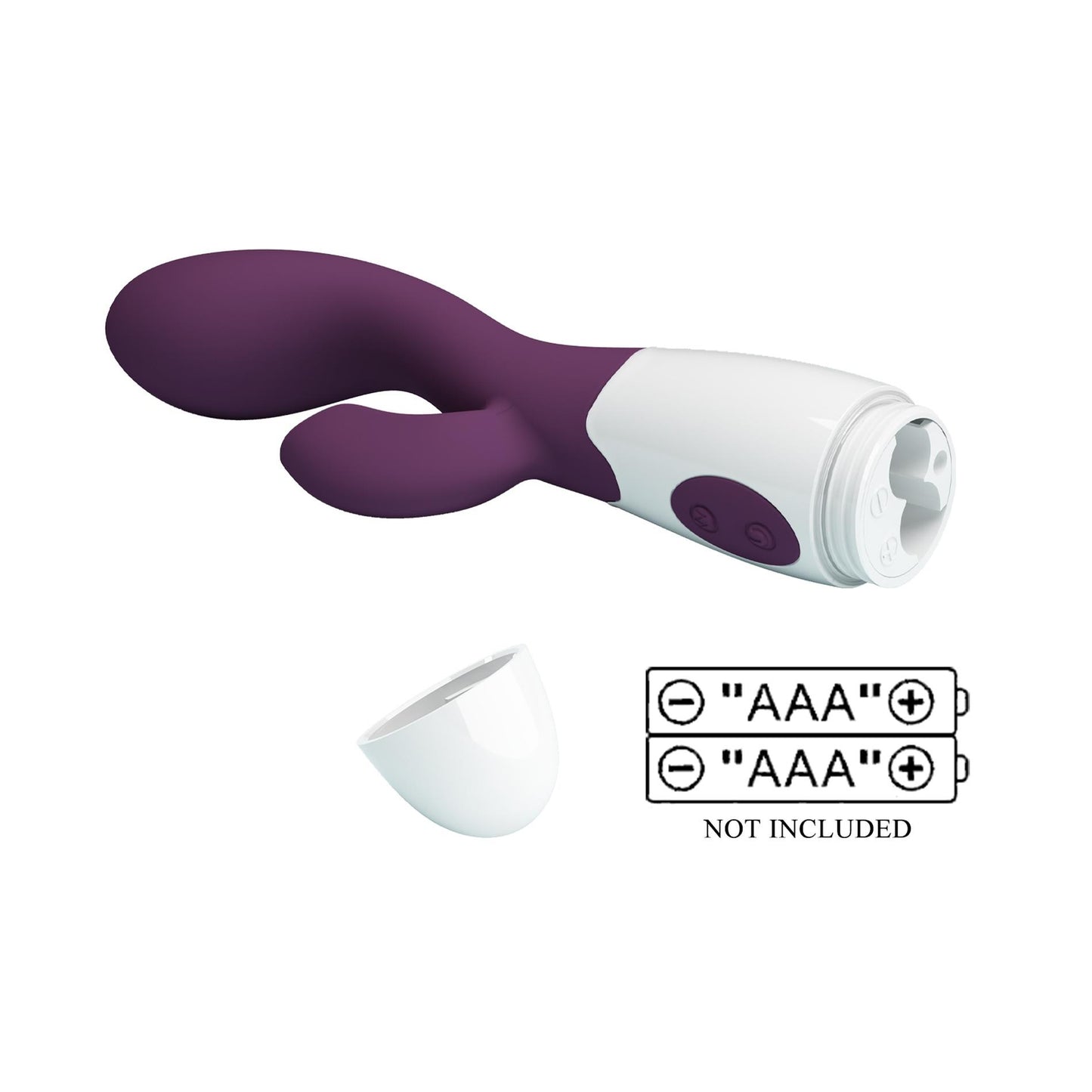 7-PRETTY LOVE - Brighty dark purple, 30 vibration functions-7