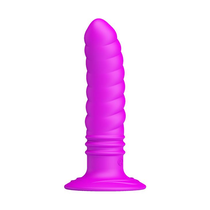 2-Korek analny z wibacjami przyssawka 10 trybów 12cm-2