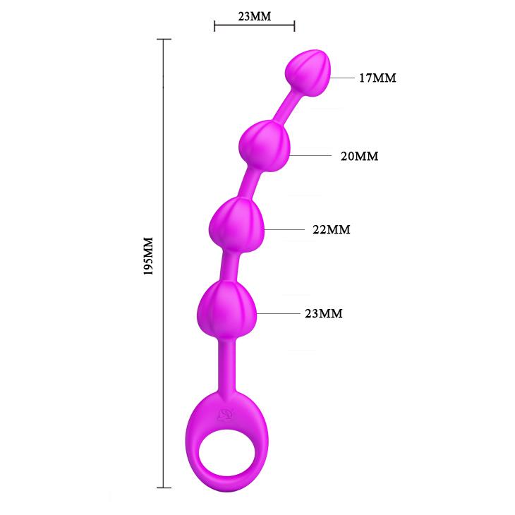 8-Analne koraliki do wkładania do pupy kuleczki 19cm-8